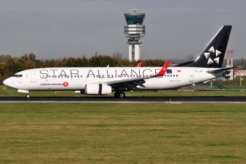 TC-JFI - 737-8F2(WL) - Turkish Airlines - BRU - 28-10-2012