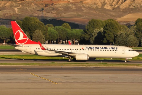TC-JYE - 737-9F2(ER)(WL) - Turkish Airlines - MAD - 28-11-2012
