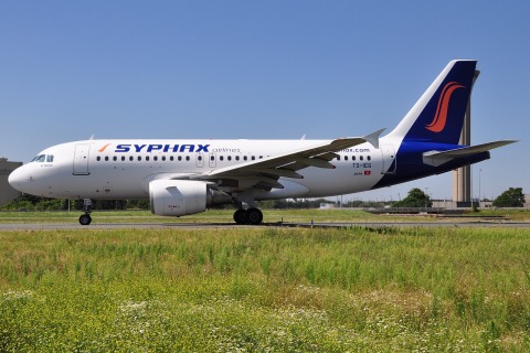 TS-IEG - A319-112 - Syphax Airlines - CDG - 10-08-2012