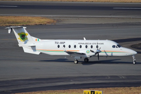 TU-VAP - Beech-1900D - Republique de Cote d Yvoir - JNB - 31-05-2012