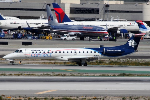 XA-WAC - ERJ-145LR - Aeromexico Connect - LAX - 04-03-2012