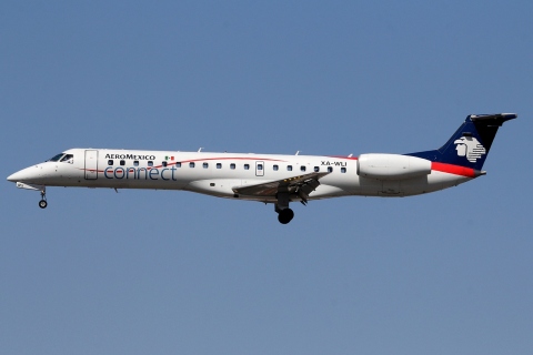 XA-WLI - ERJ-145LU - Aeromexico Connect - LAX - 08-03-2012
