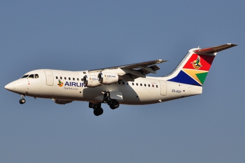 ZS-ASY - RJ85 - South African Airlink - JNB - 25-05-2012