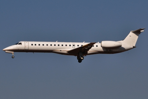 ZS-BBJ - ERJ-145LR - Solenta Aviation - JNB - 25-05-2012
