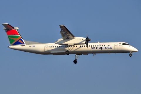 ZS-NMO - DHC-8-402 - South African Express Airways - JNB - 31-05-2012