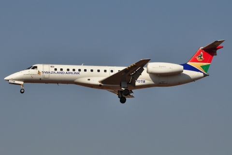 ZS-OTM - ERJ-135LR - Swaziland Airlink - JNB - 25-05-2012