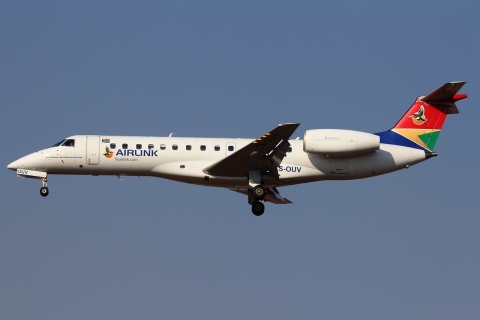 ZS-OUV - ERJ-135-LR - South African Airlink - JNB - 28-05-2012
