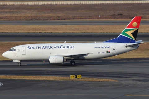 ZS-SBA - 737-3Y0 - South African Airways - JNB - 29-05-2012