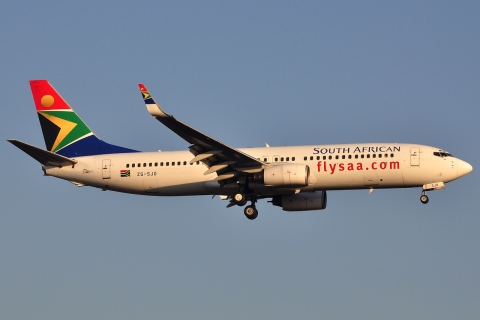 ZS-SJD - 737-85F(WL) - South African Airways - JNB - 31-05-2012
