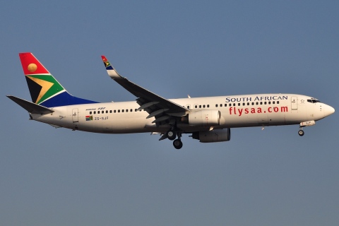 ZS-SJF - 737-85F(WL) - South African Airways - JNB - 31-05-2012