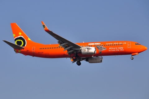 ZS-SJP - 737-8BG(WL) - Mango - JNB - 31-01-2012