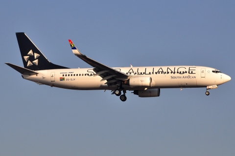 ZS-SJV - 737-844(WL) - South African Airways - JNB - 31-05-2012