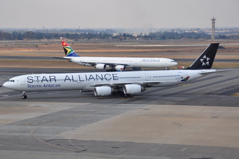 ZS-SNC - A340-642 - South African Airways - JNB - 28-05-2012