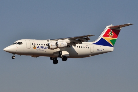 ZS-SSH - RJ85 - South African Airlink - JNB - 25-05-2012