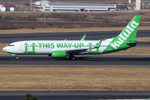 ZS-ZWO - 737-8K2(WL) - Kulula.com - JNB - 31-05-2012