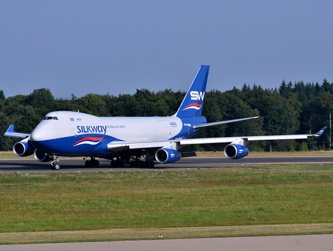 4K-SW800 - 747-4R7F - Silk Way Airlines - HHN - 22-08-2013