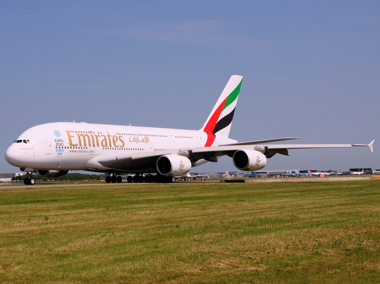 A6-EED - A380-861 - Emirates - AMS - 07-07-2013