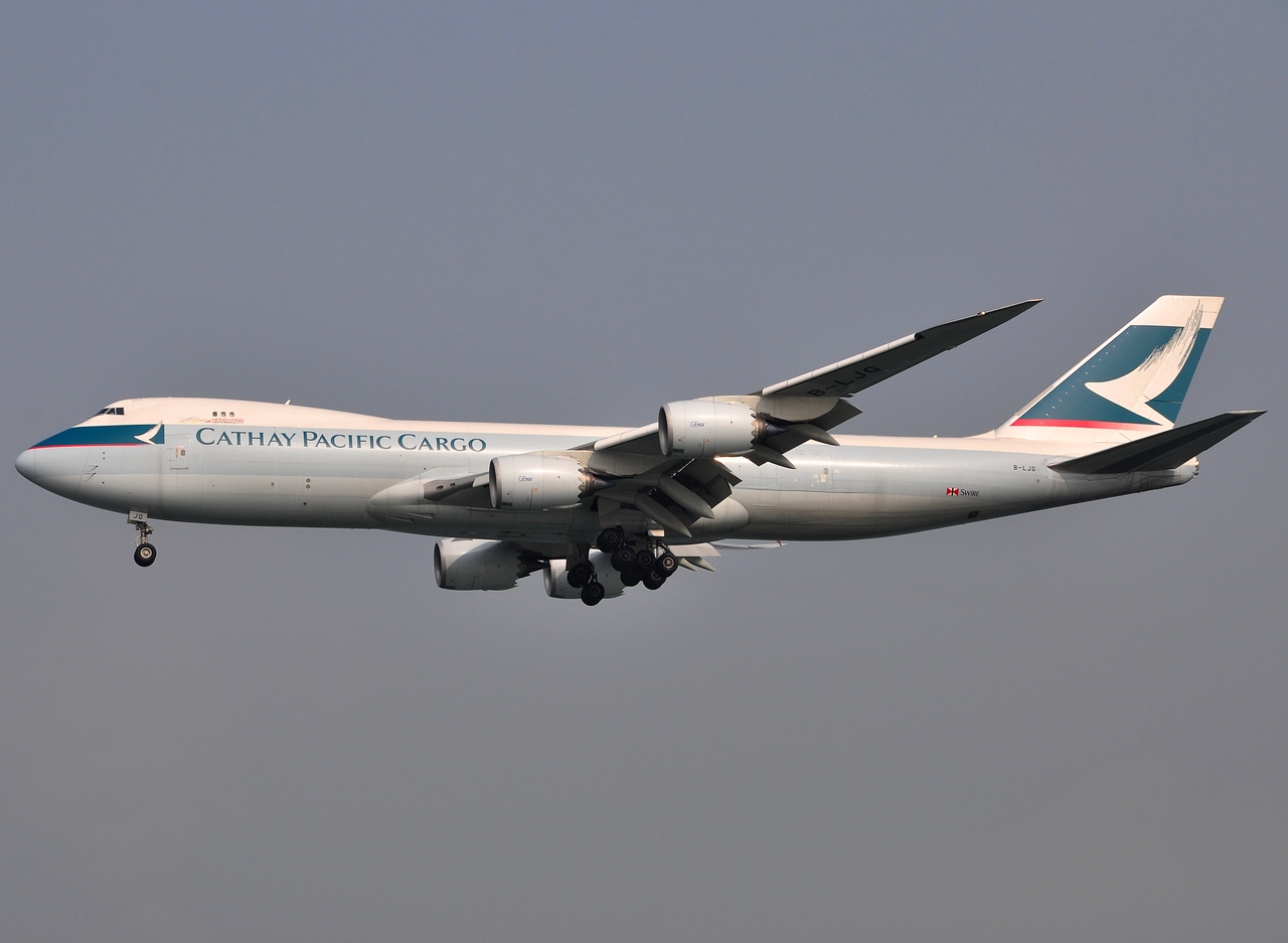 B-LJG - 747-867F - Cathay Pacific Airways - HKG - 23-01-2013
