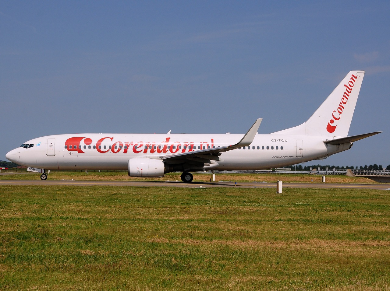 CS-TQU - 737-8K2(WL) - Corendon Dutch Airlines - AMS - 07-07-2013