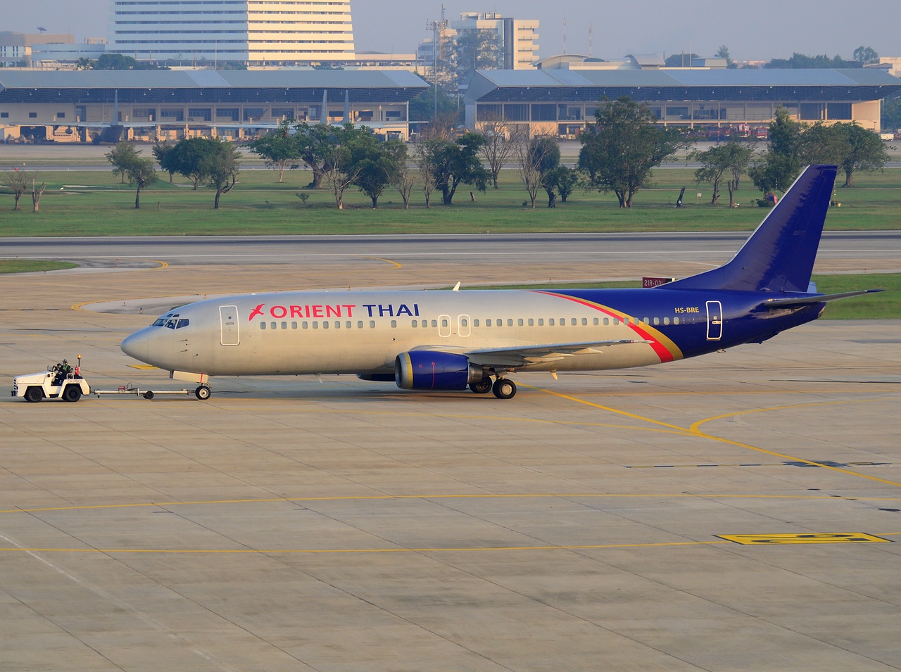 HS-BRE - 737-429 - Orient Thai Airlines - DMK - 04-02-2013
