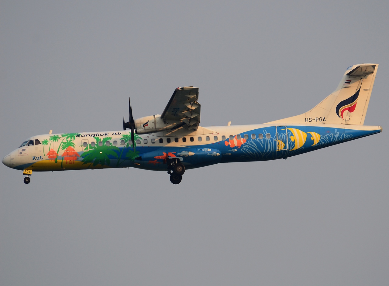 HS-PGA - ATR 72-500 (72-212A) - Bangkok Airways - BKK - 01-02-2013b
