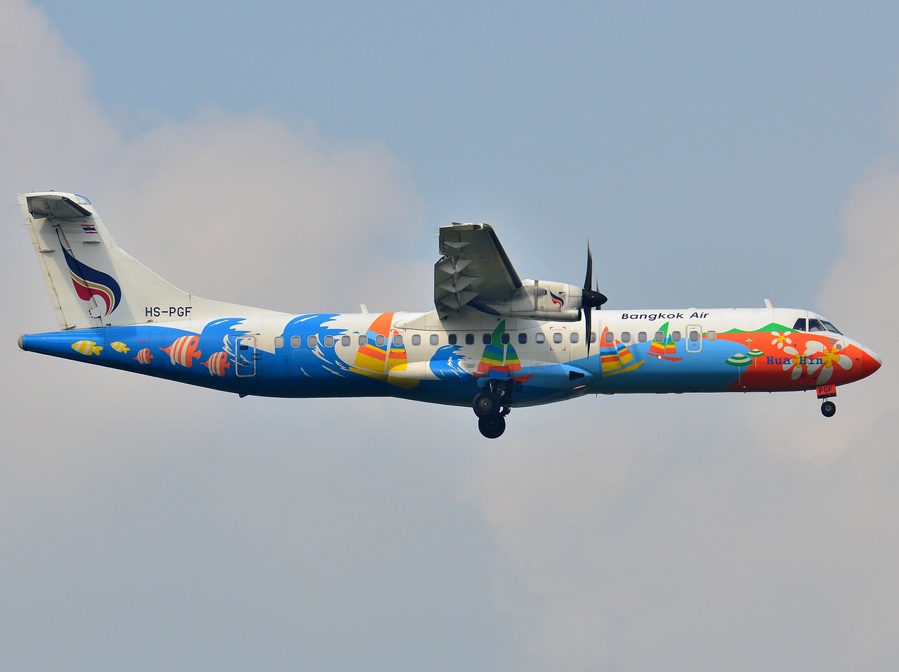 HS-PGF - ATR 72-500 (72-212A) - Bangkok Airways - BKK - 31-01-2013