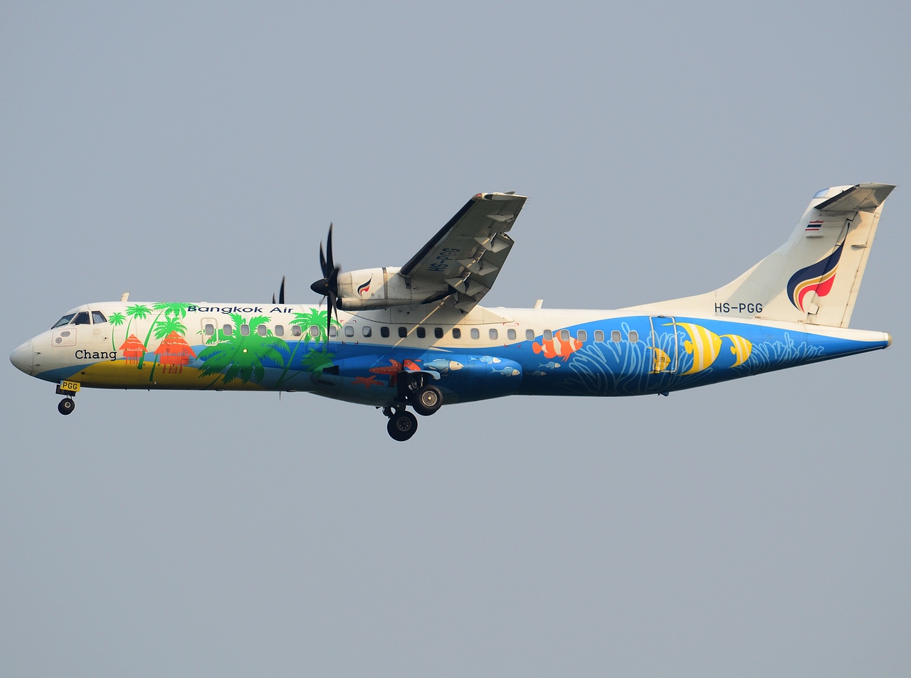 HS-PGG - ATR 72-500 (72-212A) - Bangkok Airways - BKK - 01-02-2013