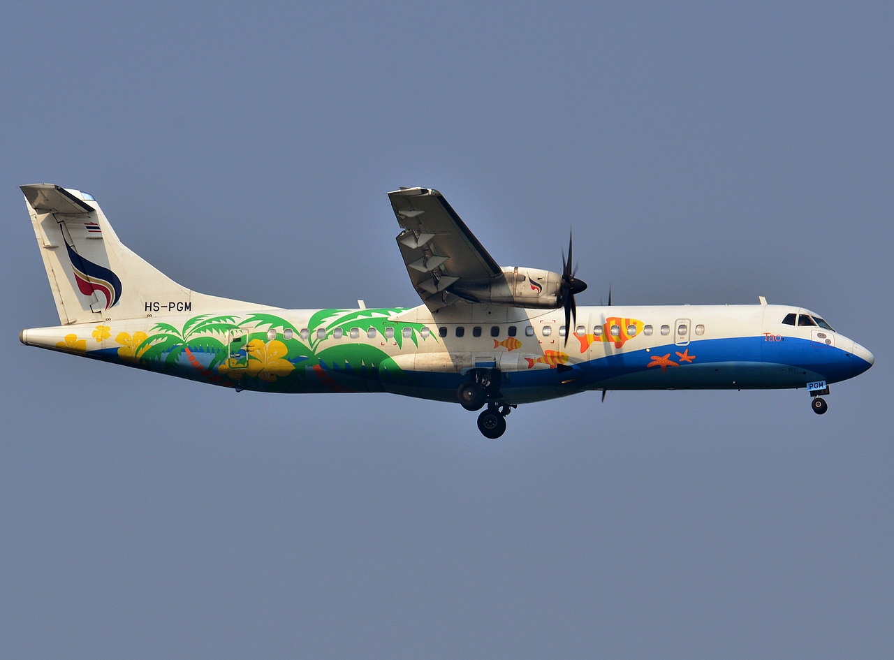 HS-PGM - ATR 72-500 (72-212A) - Bangkok Airways - BKK - 01-02-2013