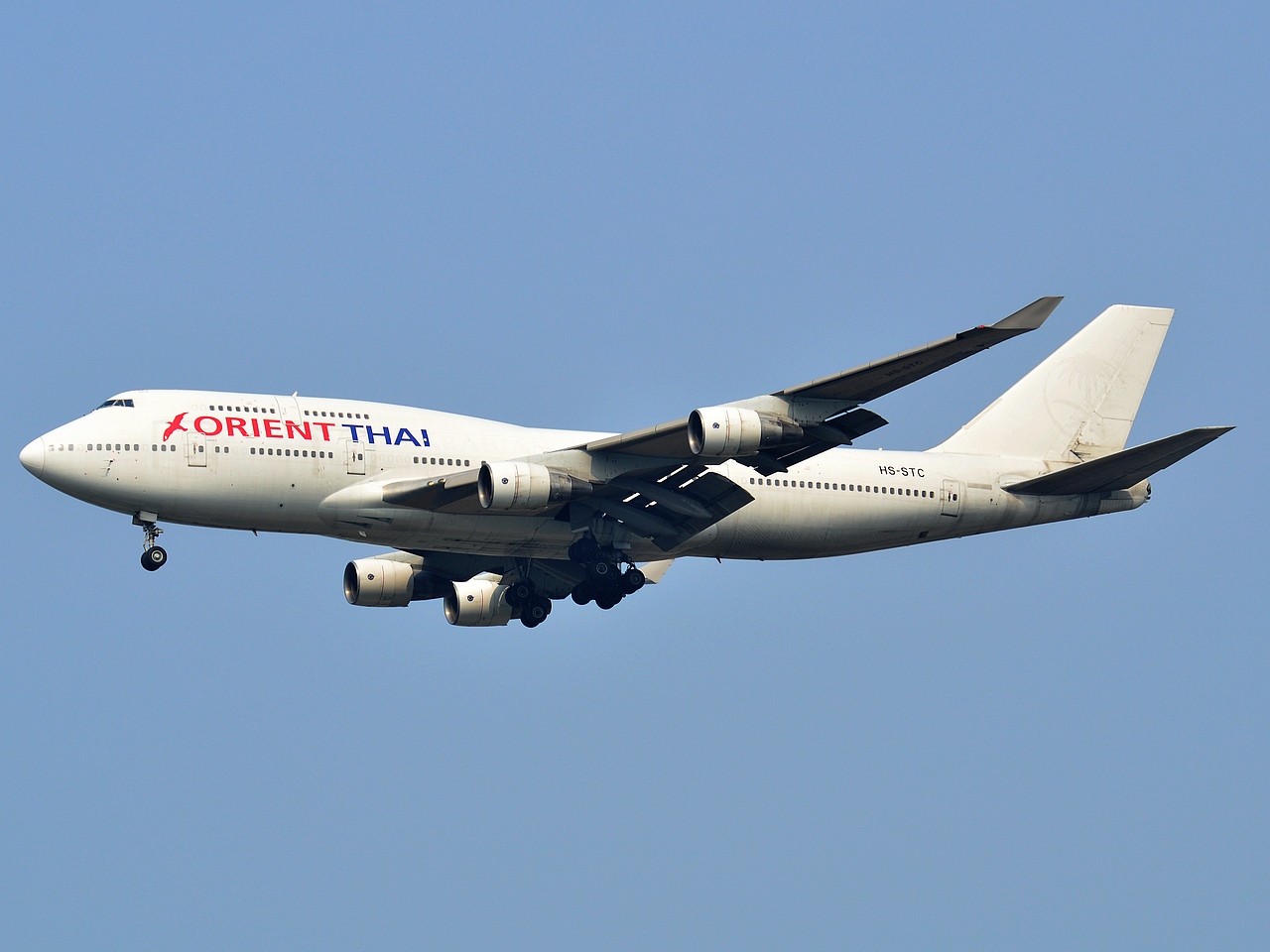 HS-STC - 747-412 - Orient Thai Airlines - BKK - 02-02-2013