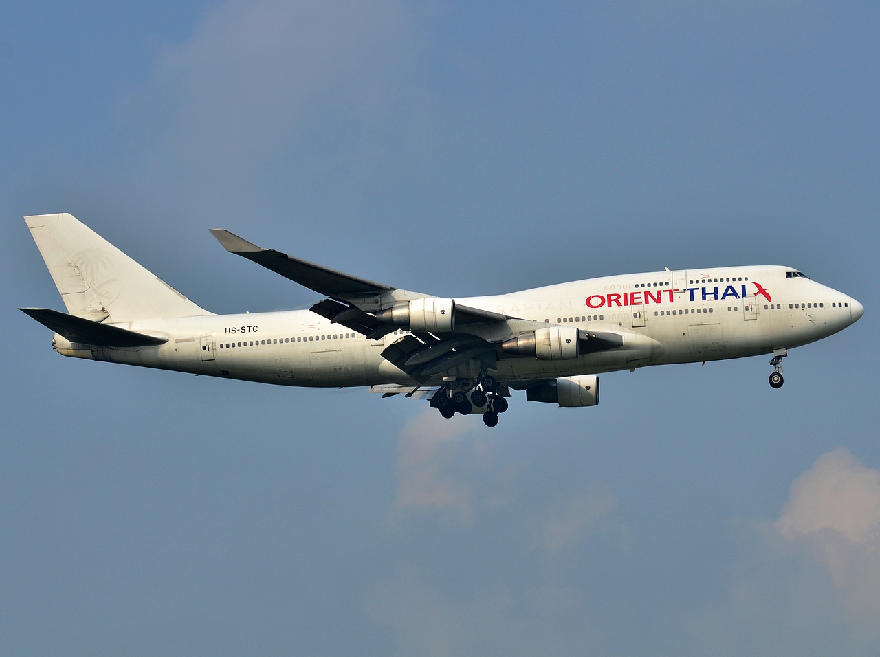 HS-STC - 747-412 - Orient Thai Airlines - BKK - 31-01-2013