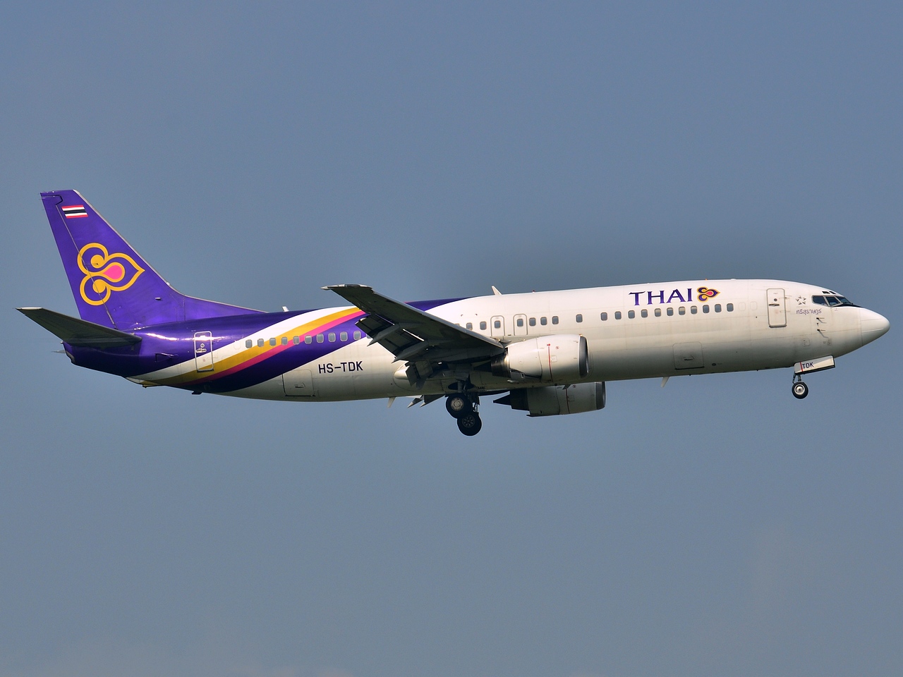 HS-TDK - 737-4D7 - Thai Airways International - BKK - 31-01-2013