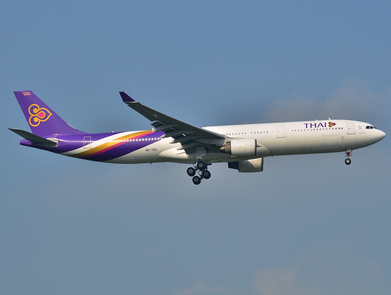 HS-TEG - A330-321 - Thai Airways International - BKK - 31-01-2013