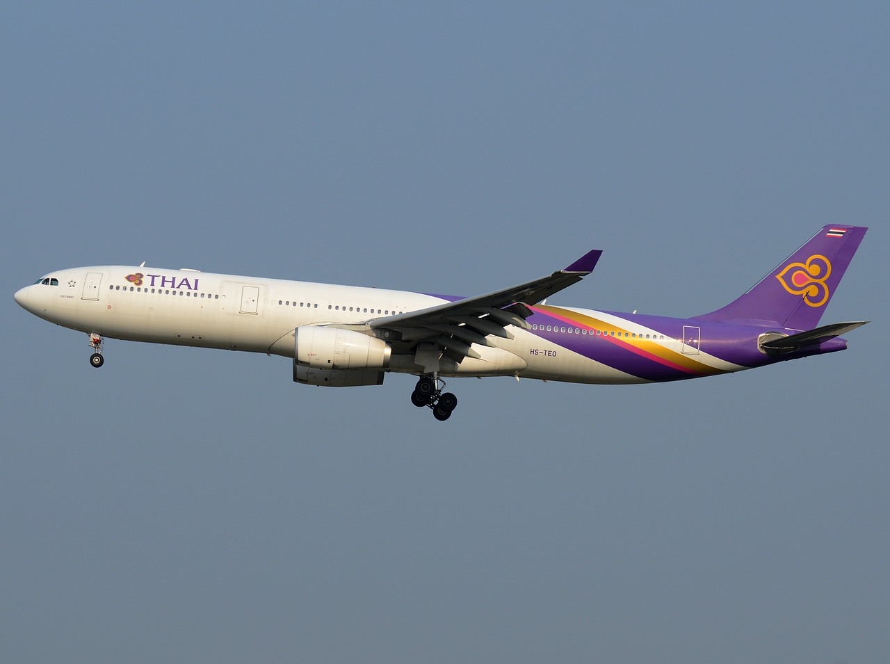 HS-TEO - A330-343 - Thai Airways International - PEK - 21-09-2013