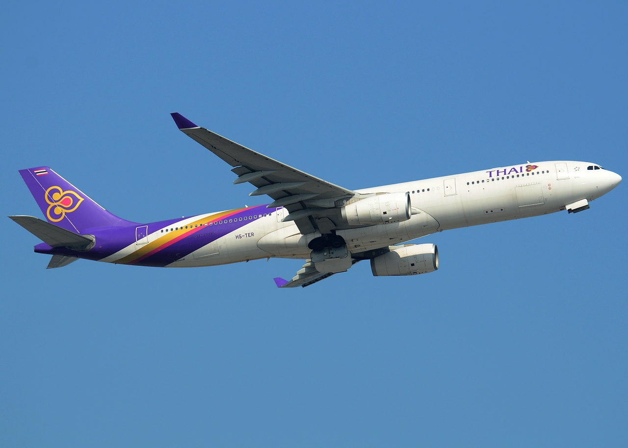 HS-TER - A330-343 - Thai Airways International - HKG - 25-01-2013