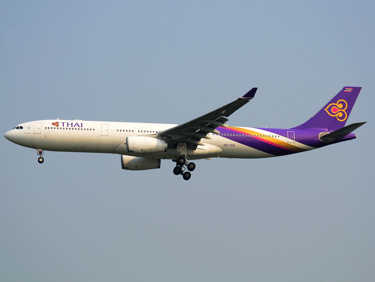 HS-TES - A330-343 - Thai Airways International - BKK - 01-02-2013