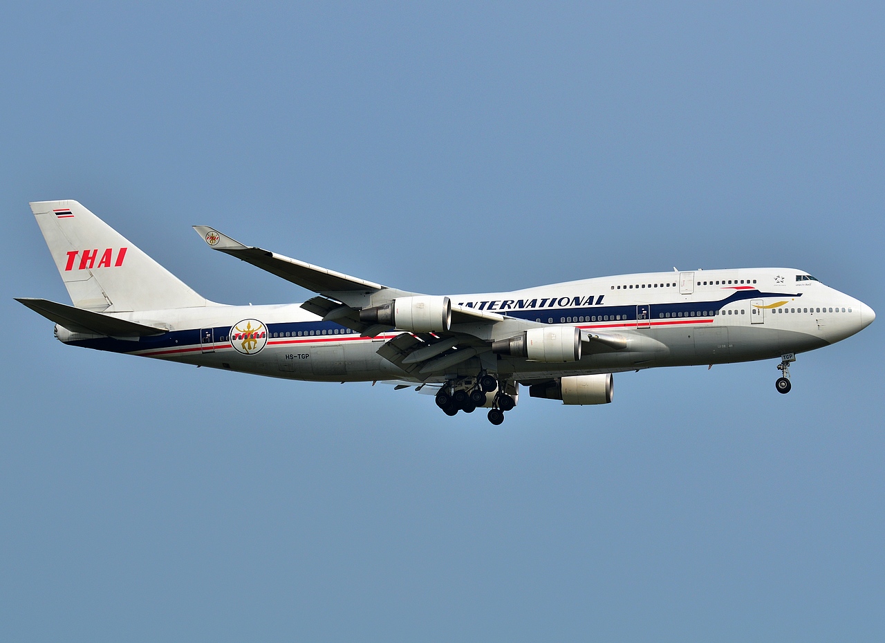HS-TGP - 747-4D7 - Thai Airways International - BKK - 31-01-2013