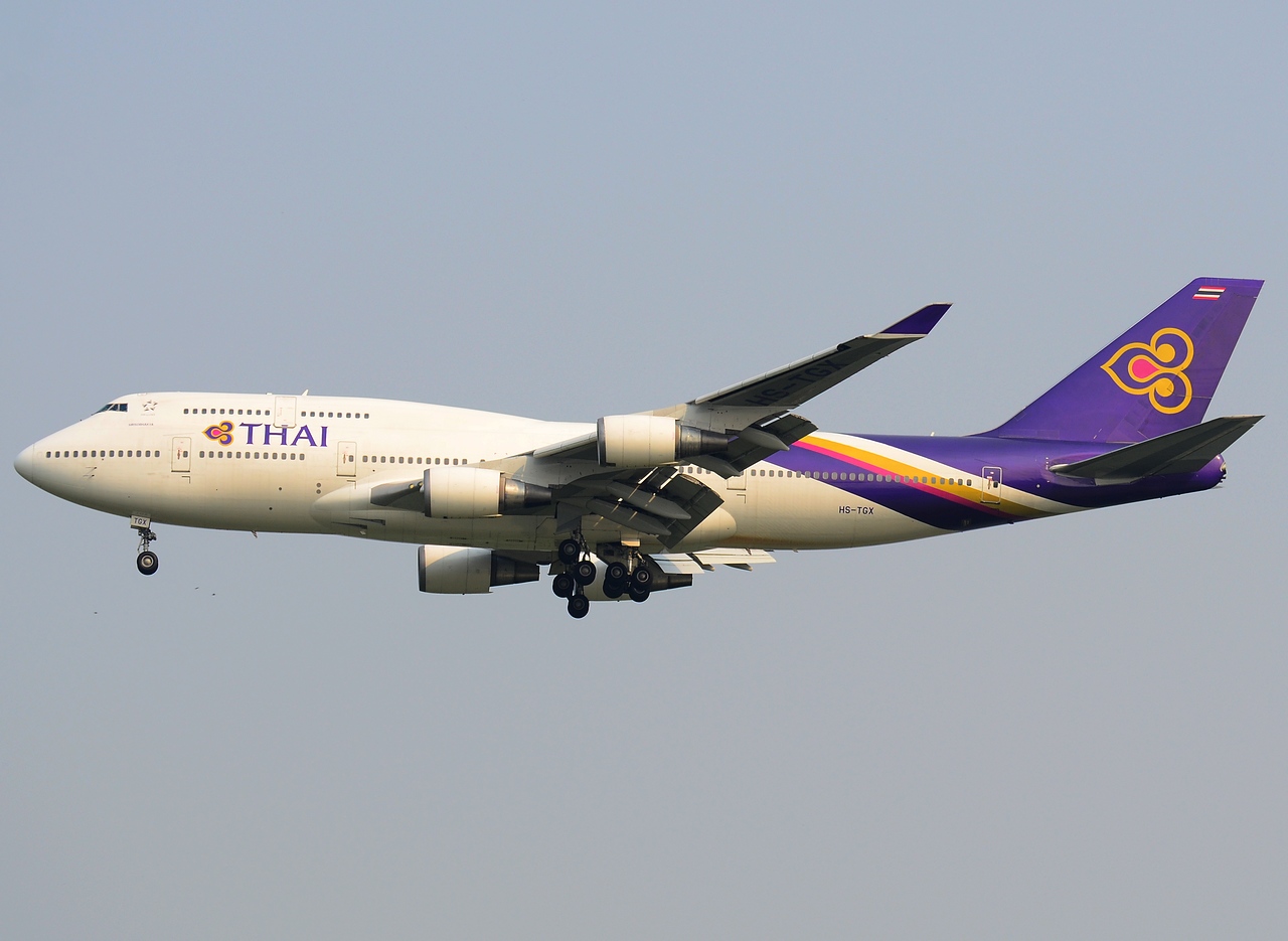 HS-TGX - 747-4D7 - Thai Airways International - BKK - 01-02-2013