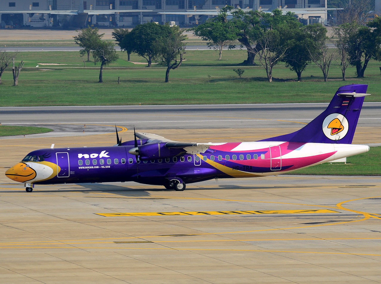 HS-TRA - ATR 72-201 - Nok Air - DMK - 04-02-2013