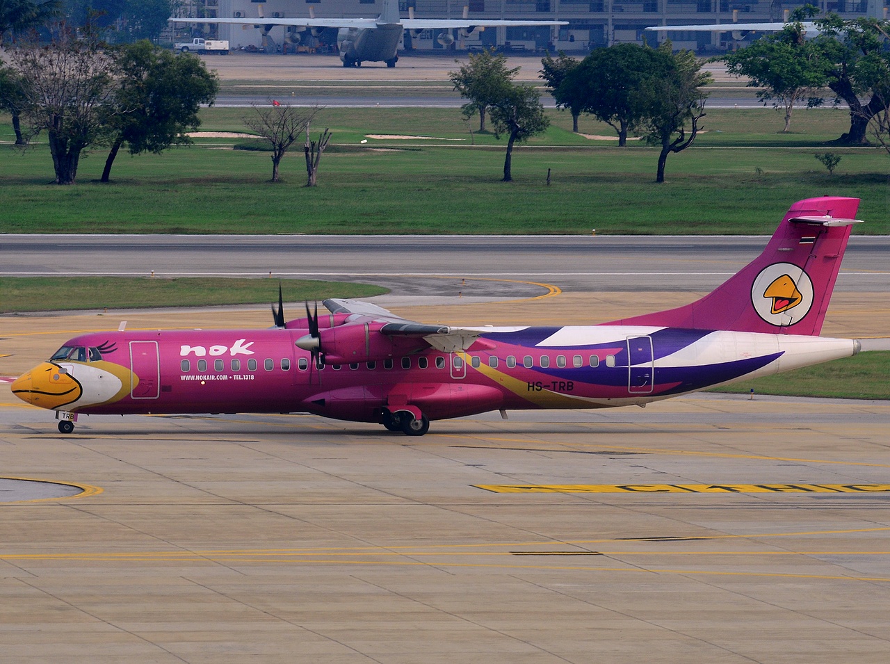 HS-TRB - ATR 72-201 - Nok Air - DMK - 03-02-2013