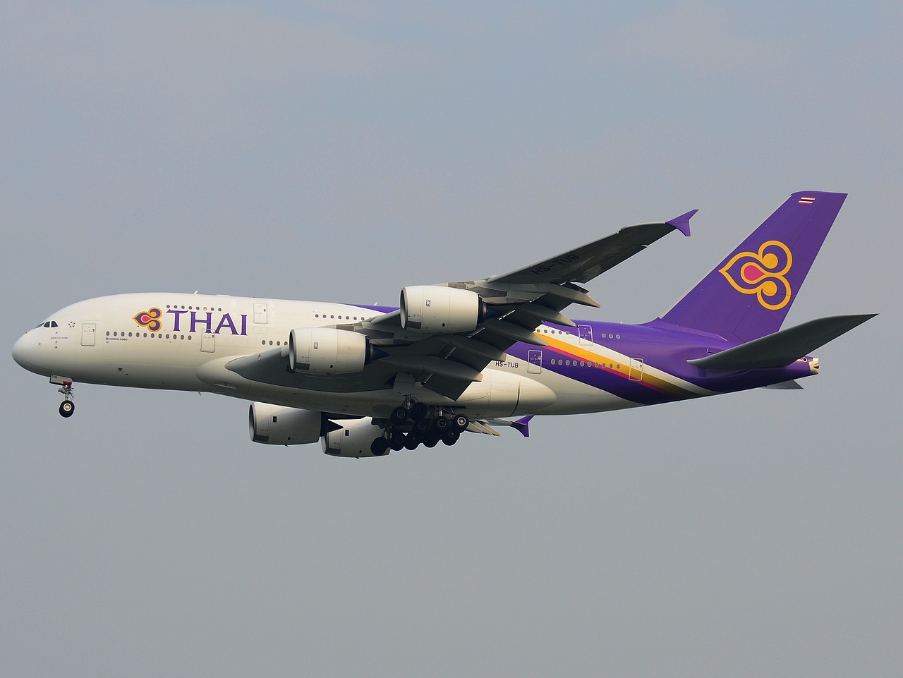 HS-TUB - A380-841 - Thai Airways International - BKK - 02-02-2013