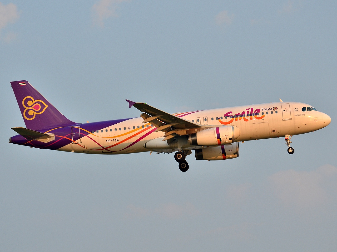HS-TXC - A320-232 - Thai Smile - BKK - 31-01-2013