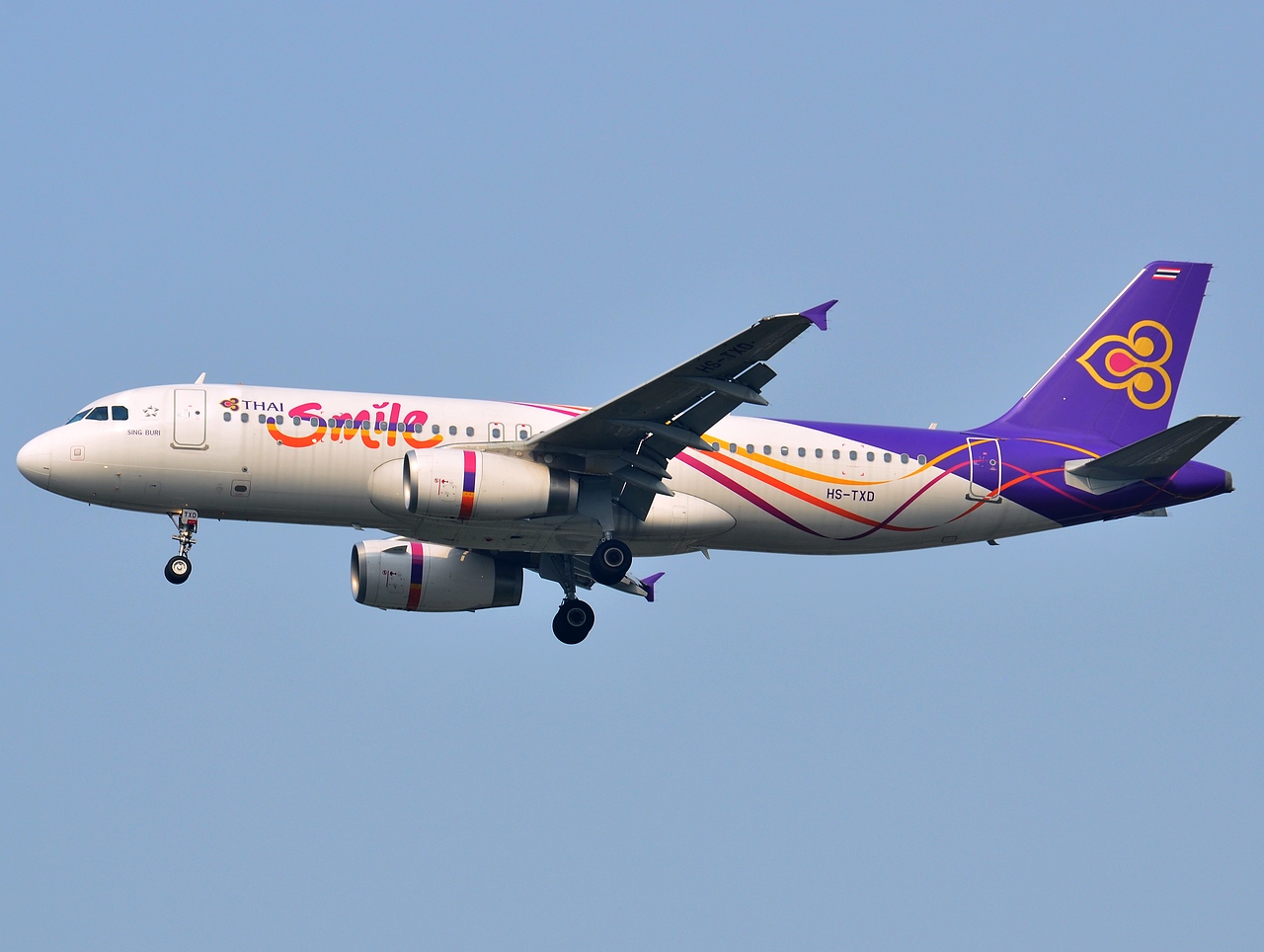 HS-TXD - A320-232 - Thai Smile - BKK - 02-02-2013