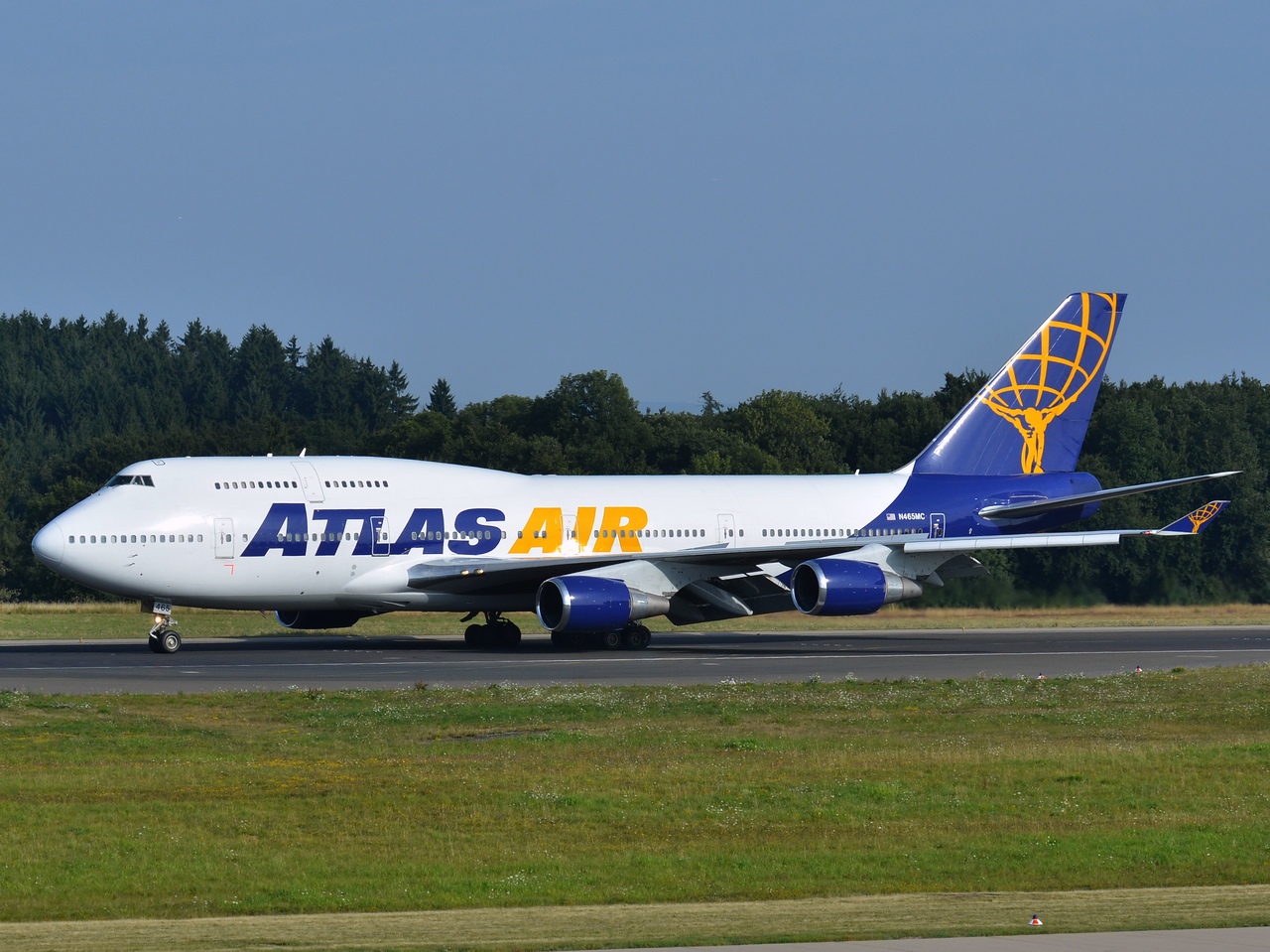 N465MC - 747-446 - Atlas Air - HHN - 22-08-2013