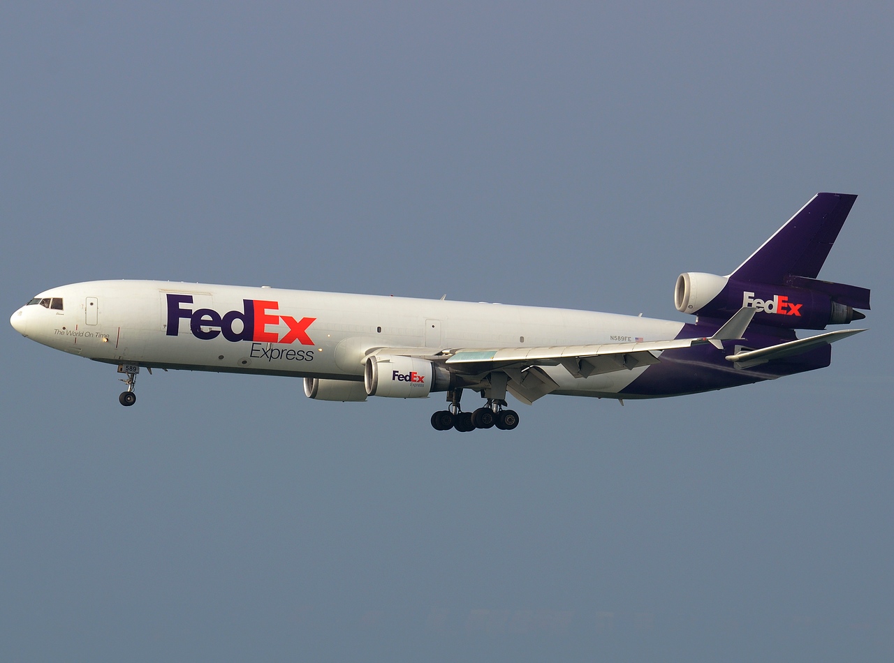 N589FE - MD-11F - Federal Express (FedEx) - HKG - 05-02-2013