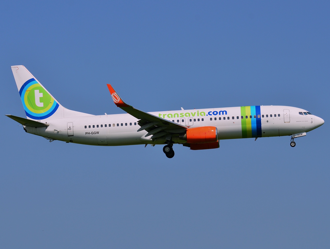 PH-GGW - 737-8EH(WL) - Transavia - AMS - 07-07-2013