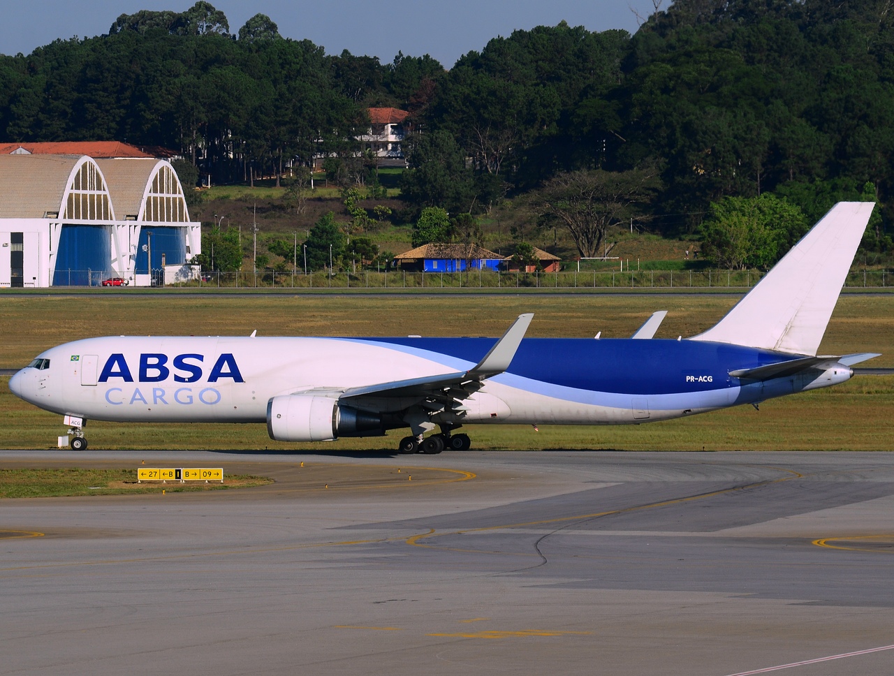 PR-ACG - 767-316F(ER)(WL) - ABSA Cargo - GRU - 06-06-2013