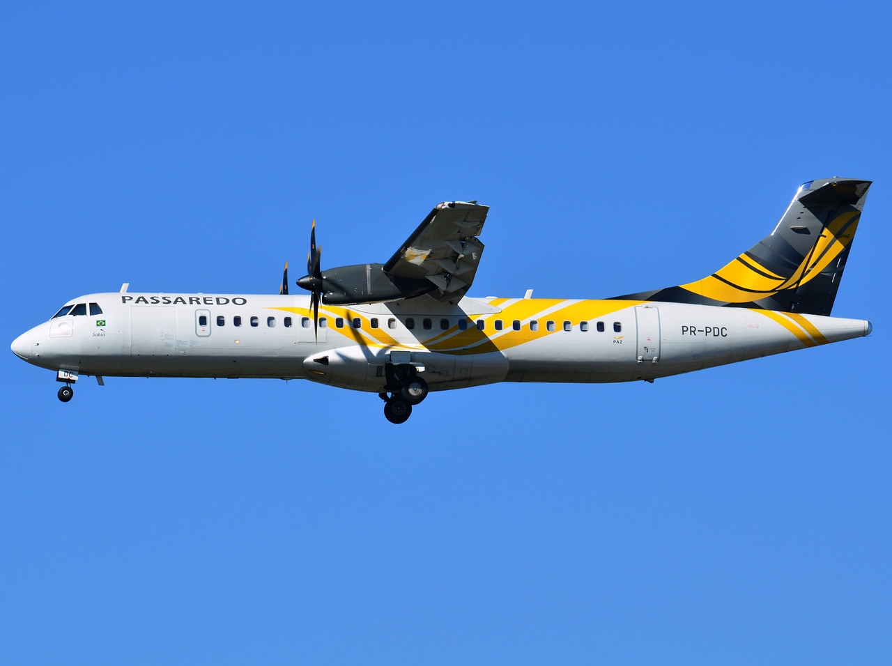 PR-PDC - ATR 72-600 (72-212A) - Passaredo Transportes Aereos - GRU - 05-06-2013