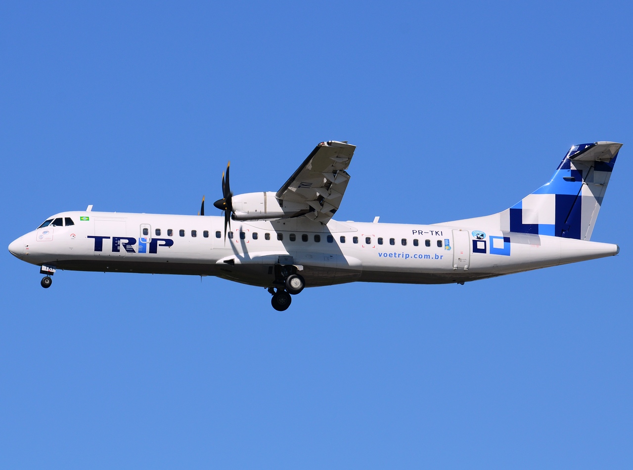 PR-TKI - ATR 72-600 (72-212A) - TRIP Linhas Aereas - GRU - 05-06-2013