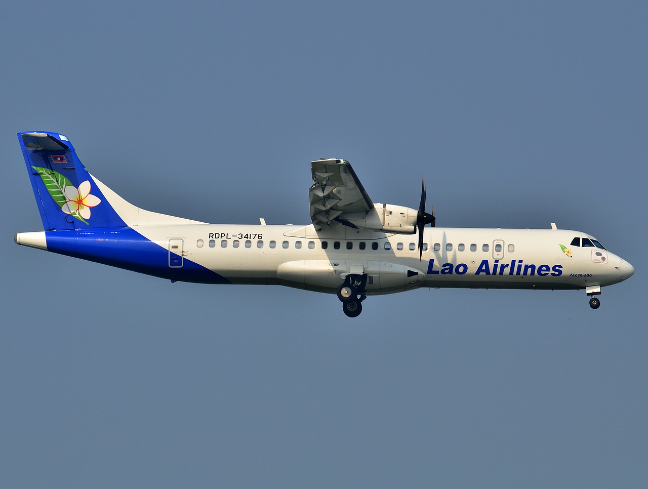 RDPL-34176 - ATR 72-500 (72-212A) - Lao Airlines - BKK - 31-01-2013