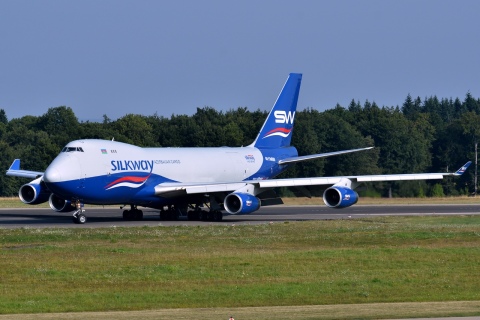4K-SW800 - 747-4R7F - Silk Way Airlines - HHN - 22-08-2013
